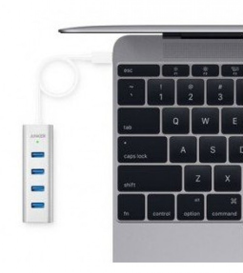 Anker 4 Port USB 3.0 Hub - 5 GBPS Transfer Speed – Slim & Sleek