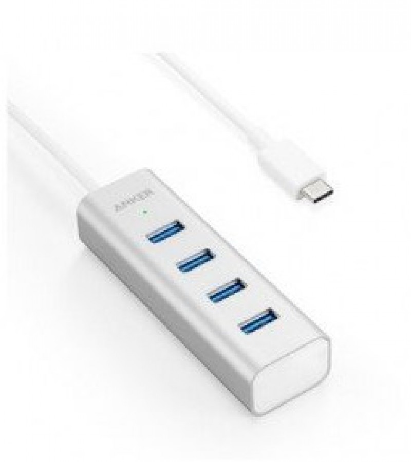 Anker 4 Port USB 3.0 Hub - 5 GBPS Transfer Speed – Slim & Sleek