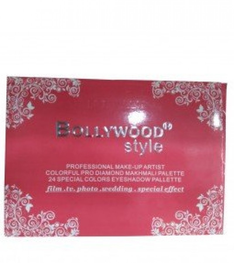 Bollywood Style Professional Makeup Palette - 24 Color Makhmali Eye Shadow Palette