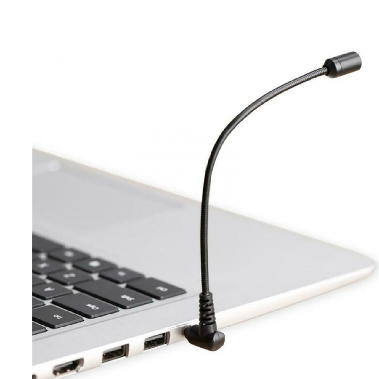 Boya BY-UM4 Gooseneck Omnidirectional Condenser Microphone - 3.5mm TRRS Connector - Black