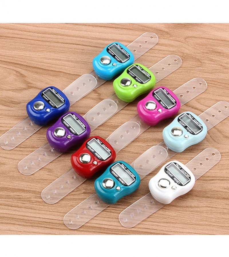 Digital Electronic Finger Ring counter Finger Ring Tasbeeh Hand Ring Tally Row Counter Counting