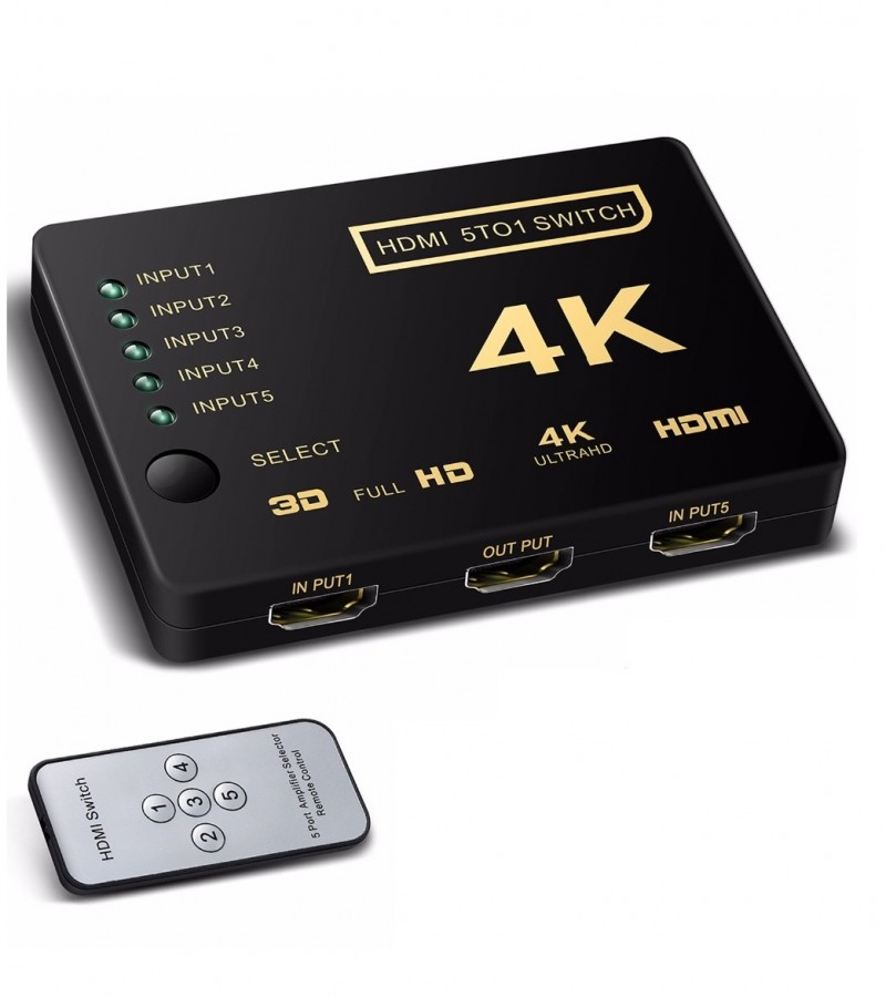 Hdmi Switch 5 Port 2k/4k