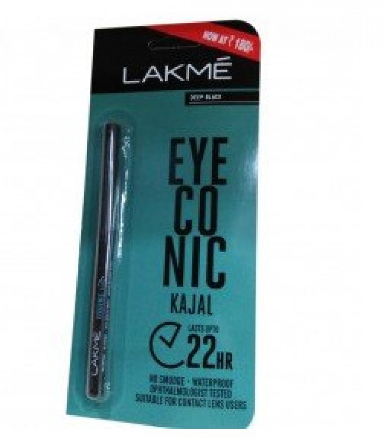 Lakme Eyconic Kajal - Waterproof & Lasts For 22 hours