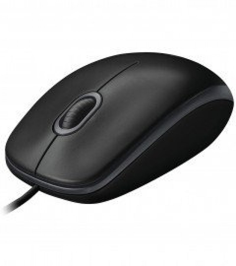 Logitech B100 Optical USB Mouse - Black