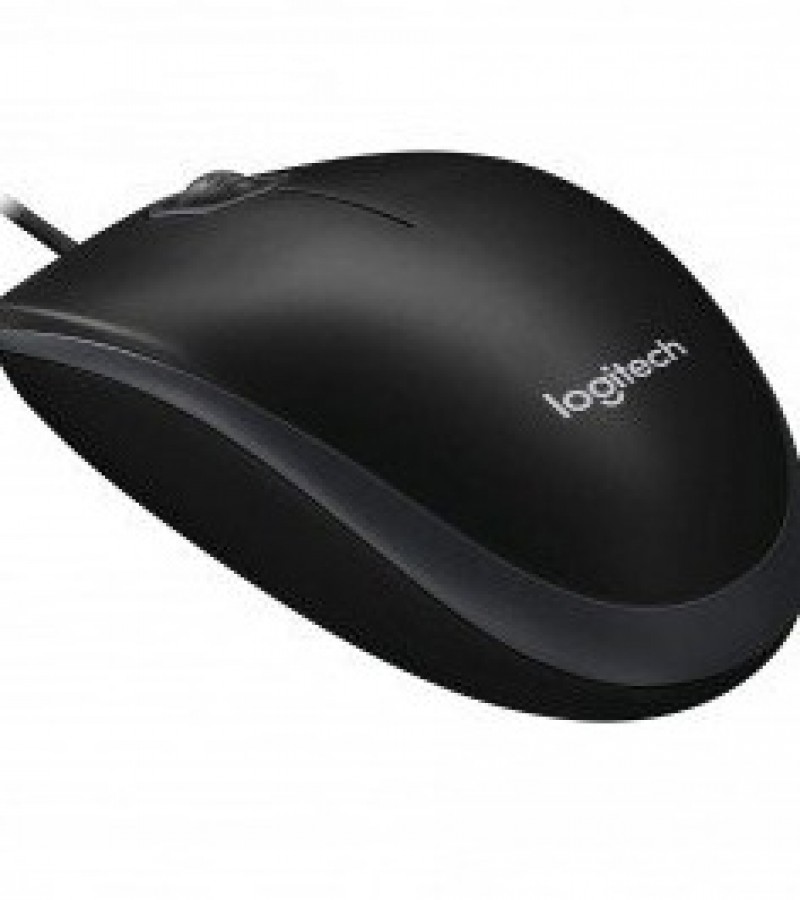 Logitech B100 Optical USB Mouse - Black