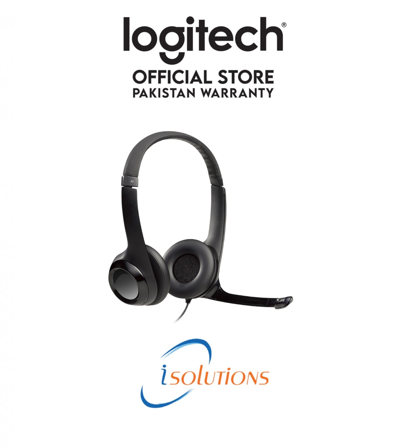 Logitech H390 USB Headset with Noise-Cancelling Mic
