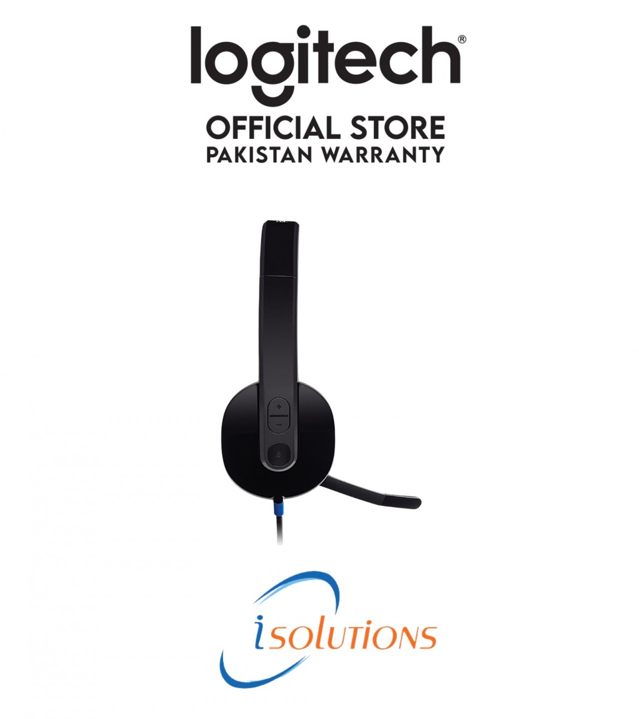 Logitech H540 USB Computer Headset with Noise-Cancelling