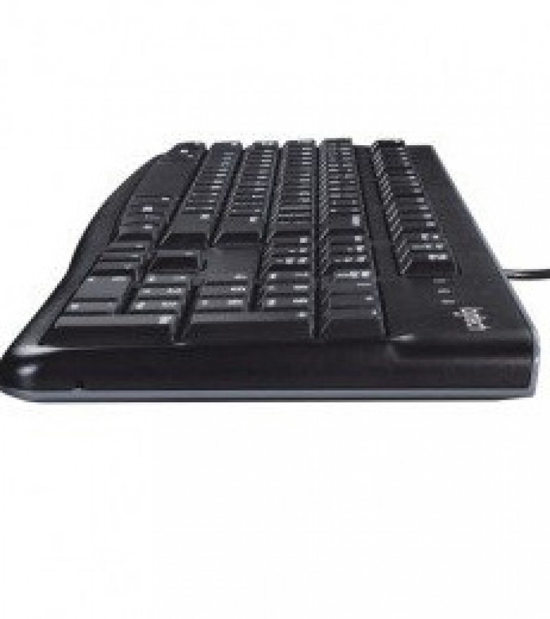 Logitech K120 Ergonomic Wired Keyboard For Quite Typing