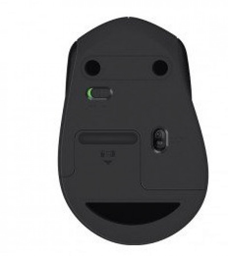 Logitech M331 Silent Plus Wireless Mouse - Black