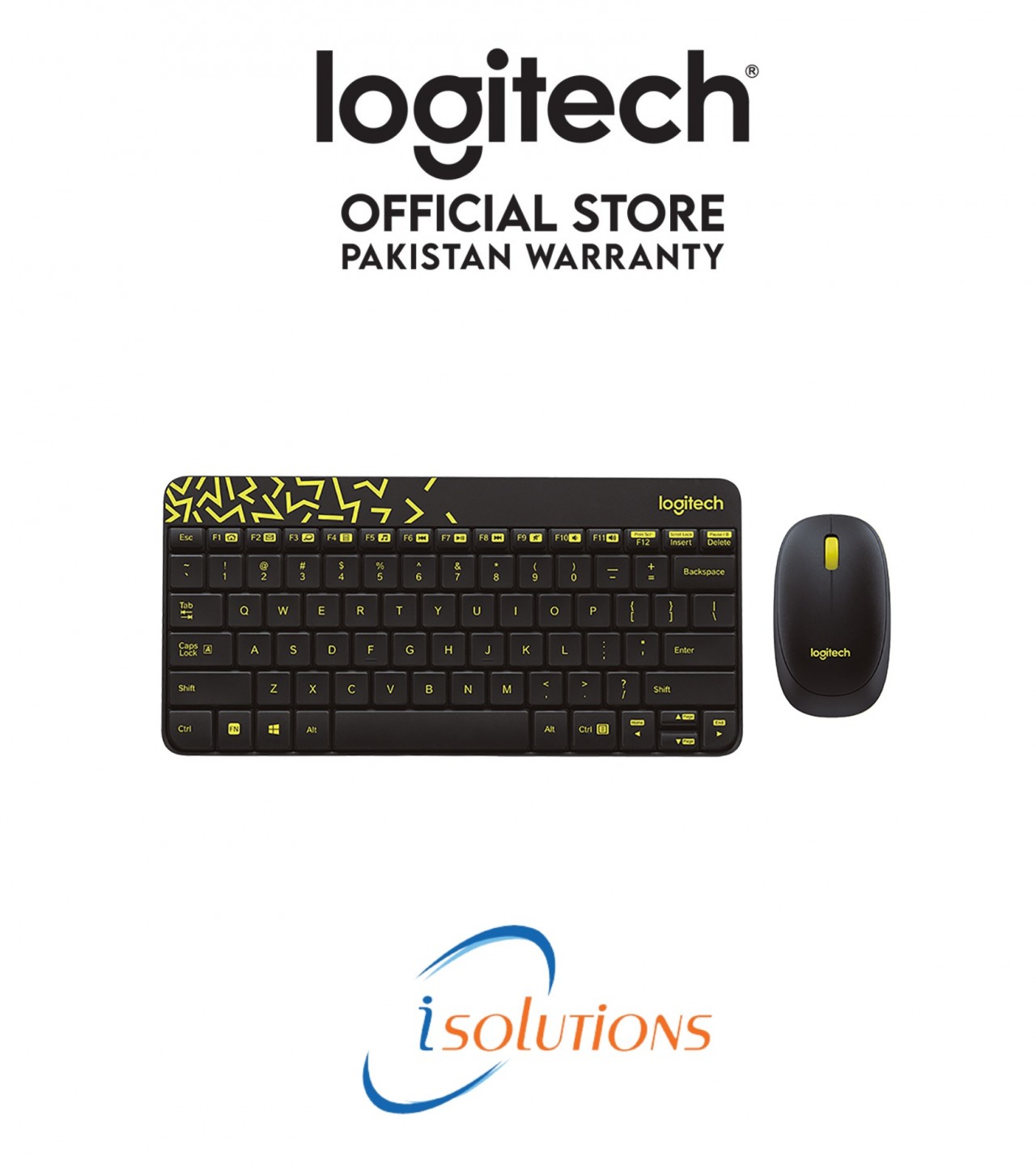 Logitech - MK240 Nano Wireless Keyboard & Mouse Combo