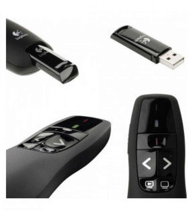 Logitech Presenter Laser Pointer(R400 Black)