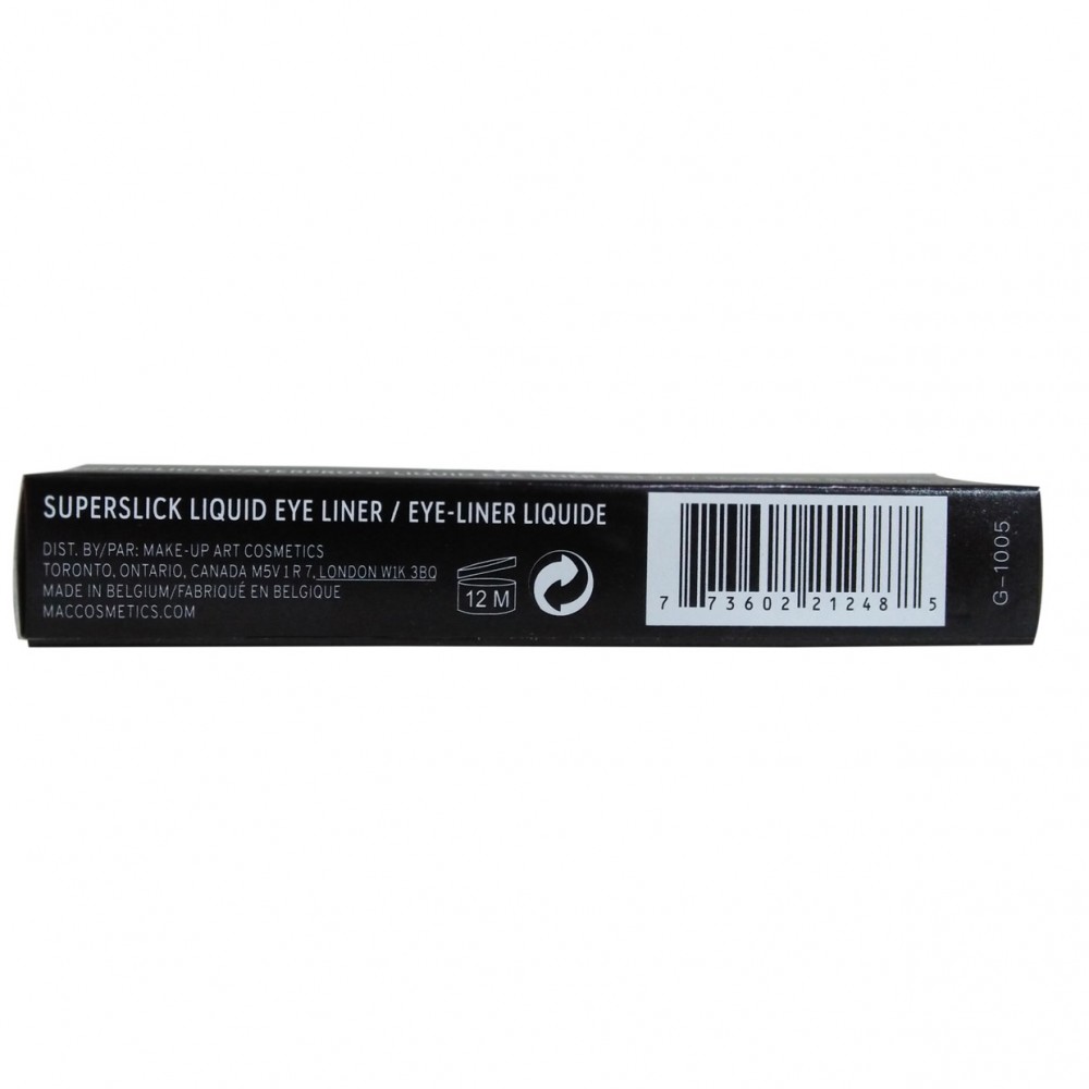MAC Superslick Waterproof Liquid Eye Liner - 8g