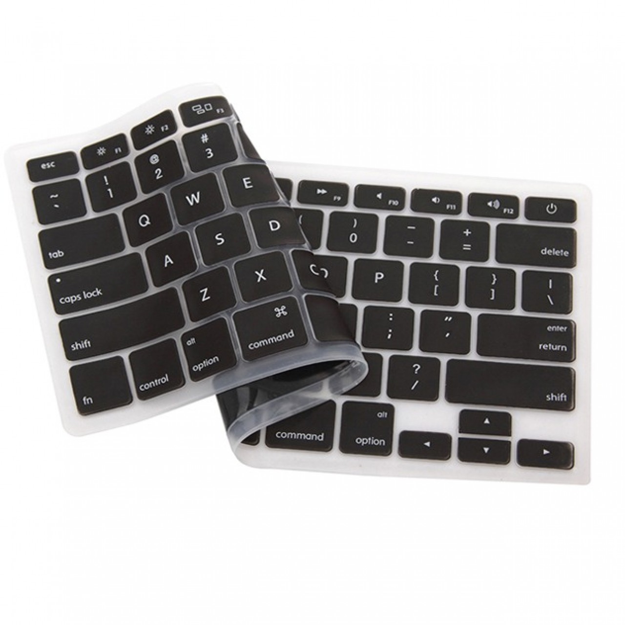 Macbook Pro 13 Inch Color Key Skin - Black