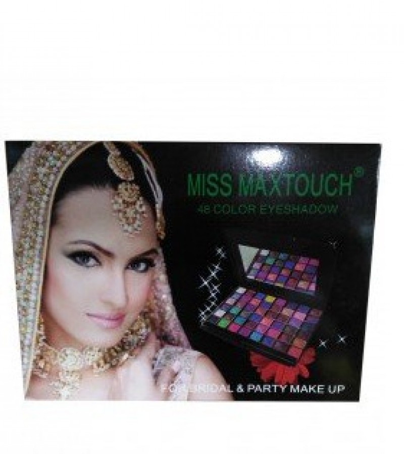 Miss Maxtouch 48 Color Eye Shadow For Bridal & Party Makeup