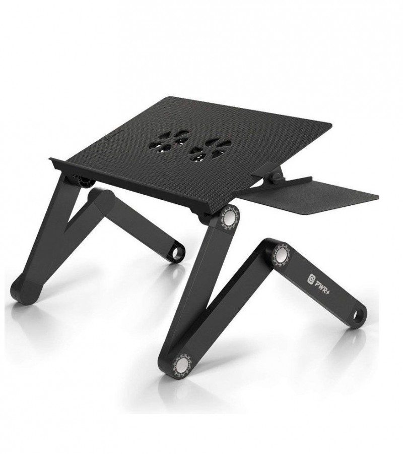 Portable Ergonomic Laptop T8 Table Stand With Mouse Pad