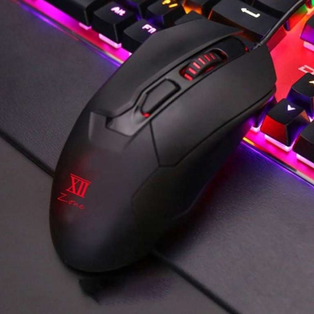 Remax Xii Zone Gaming Mouse V3501-Black