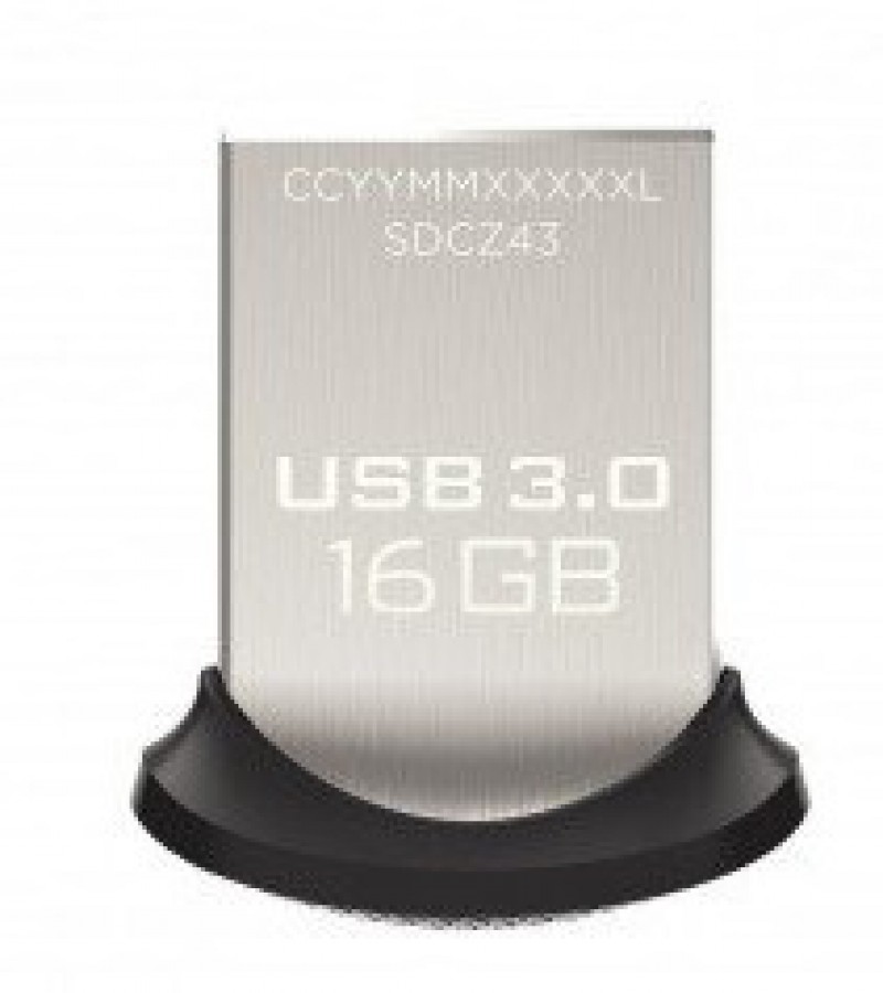 SanDisk Ultra Fit 3.0 USB Flash Drive - 16 GB