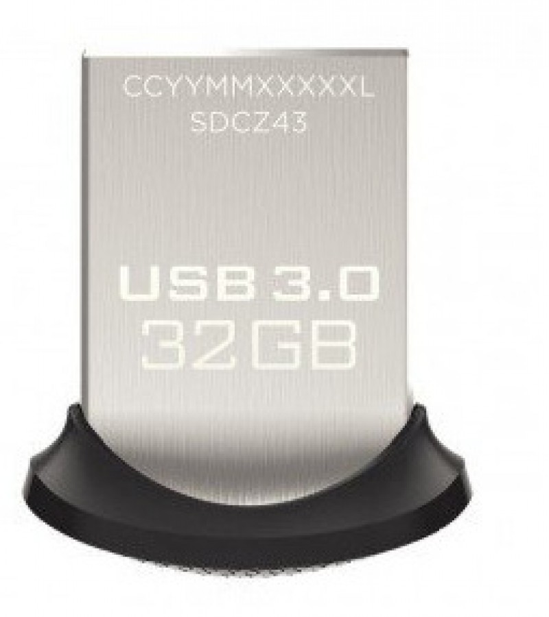 SanDisk Ultra Fit 3.0 USB Flash Drive - 32 GB