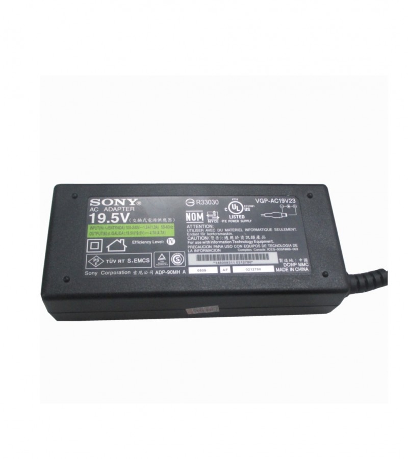 SONY LAPTOP CHARGER 19.5V 4.7A (PIN 6.5X4.4)