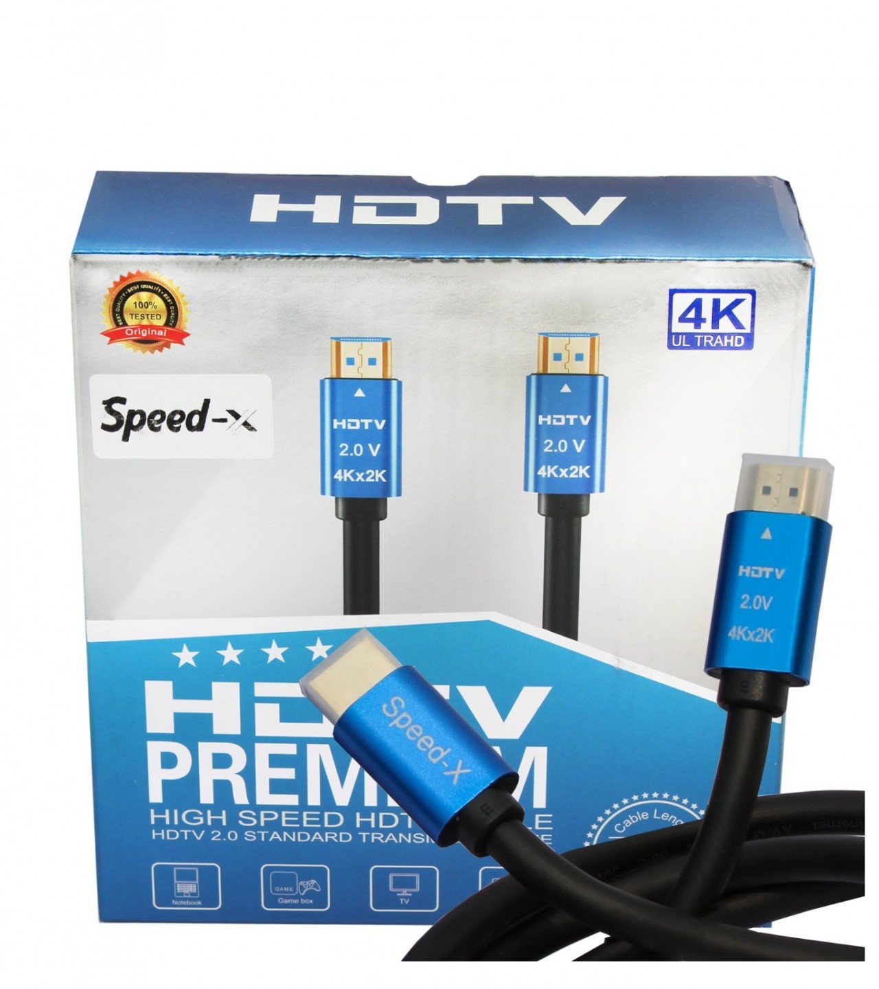 Speed-X 2.0V HDMI Premium Cable Ultra HD 4k 10m