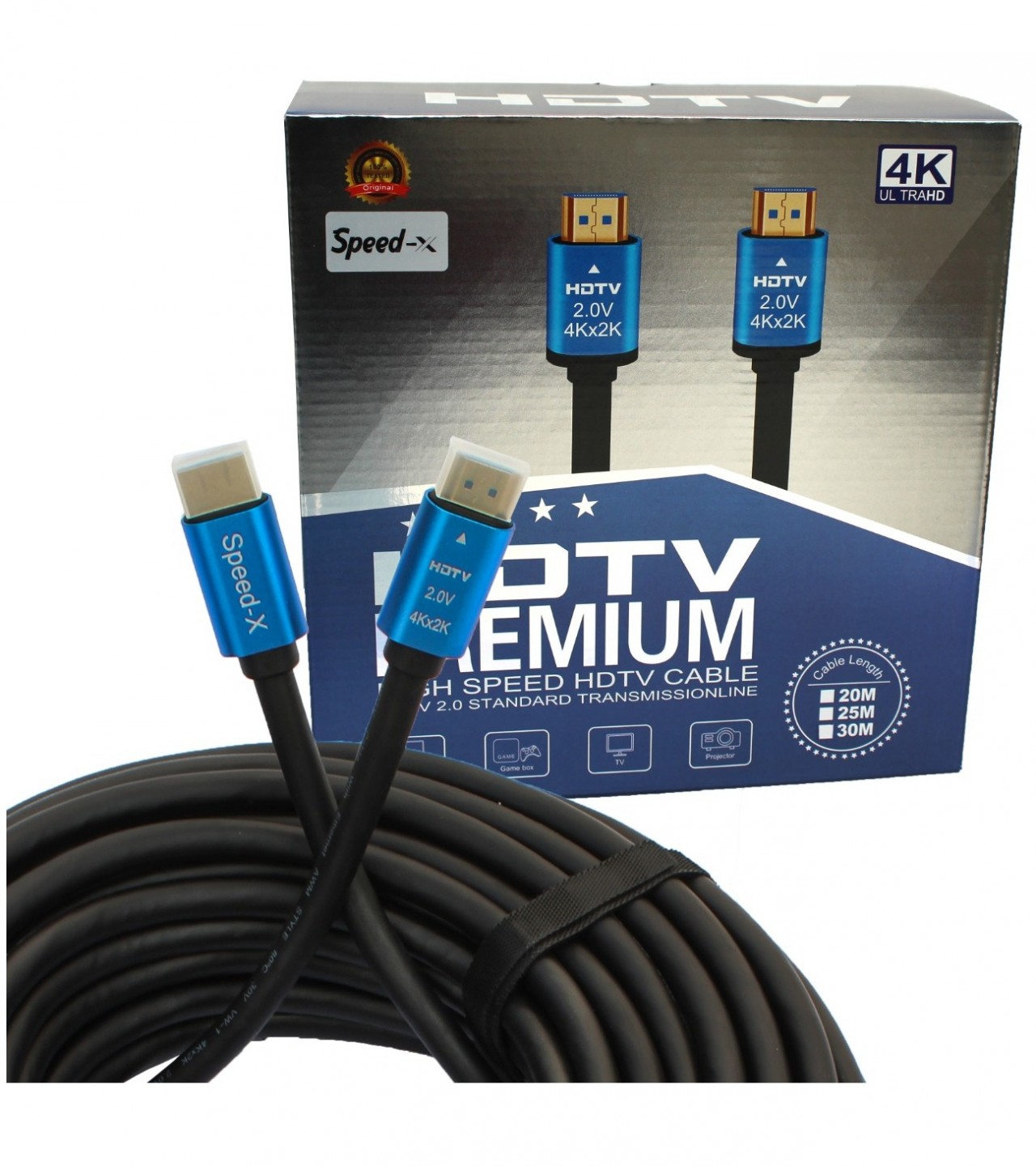 Speed-X 2.0V HDMI Premium Cable Ultra HD 4k 15m