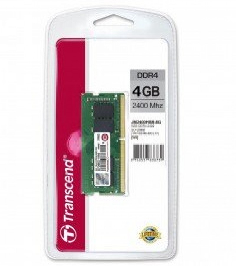 Transcend Premier DDR4 4 GB RAM - 2400 MHz Bus Speed