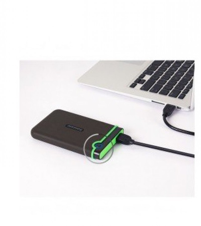 Transcend StoreJet 25MC USB Type-C Portable External Hard Drive - 1 TB