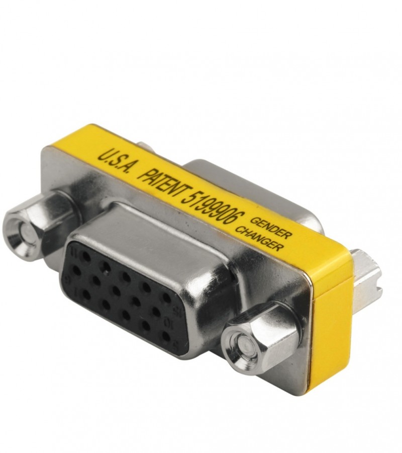 VGA Female To Female Joinder 15 Pin