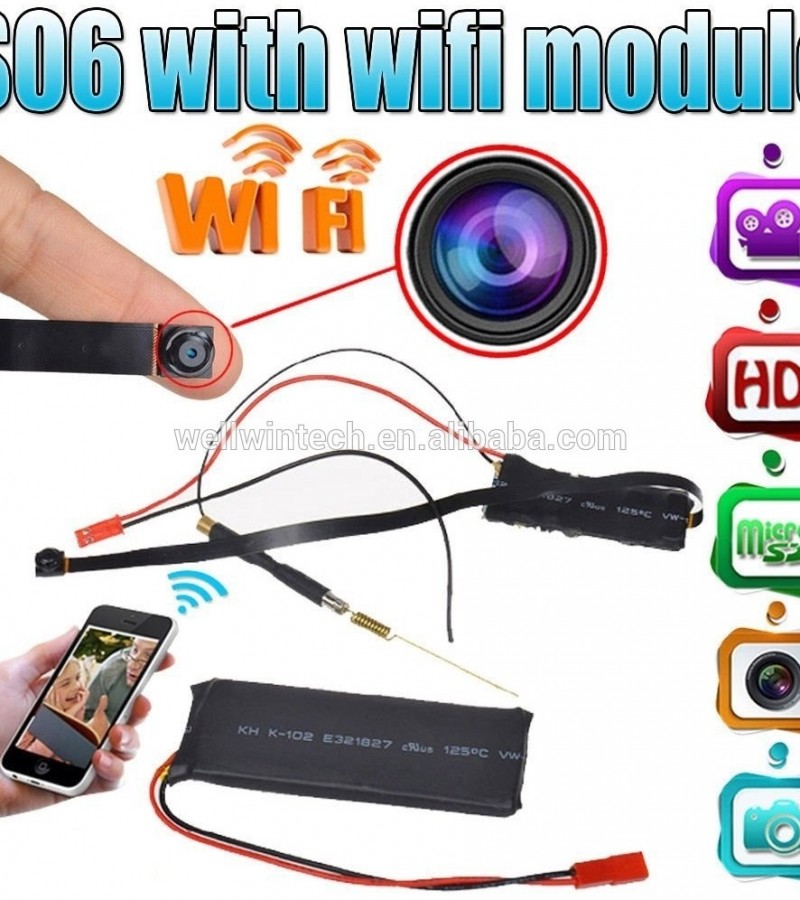 IP Wireless Camera WIFI 1080p With Battery S06
