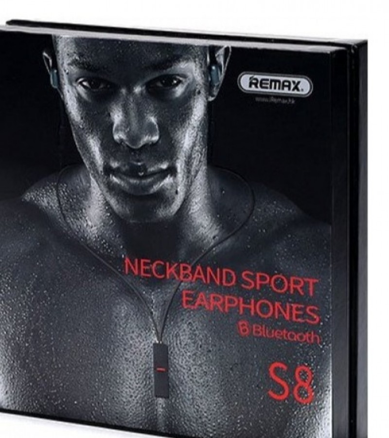Remax S8 Neckband Sport Earphones Bluetooth Handsfree