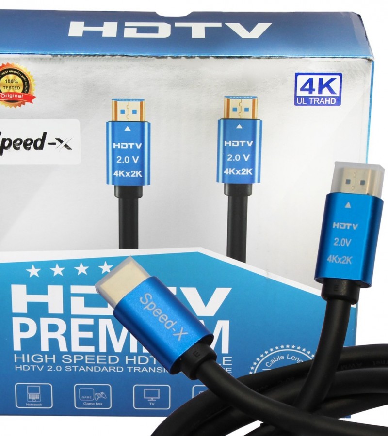 Speed-X 2.0V HDMI Premium Cable Ultra HD 4k 10m