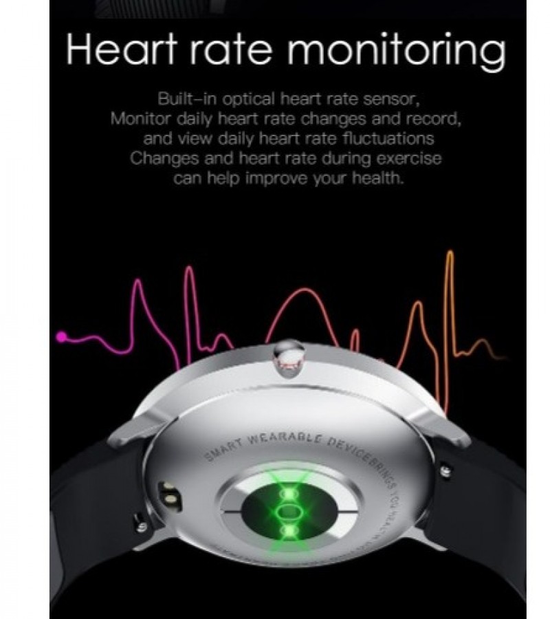 L10 IP68 Waterproof EKG PPG Heart Rate Monitor Sport Smart Watch for iOS Android