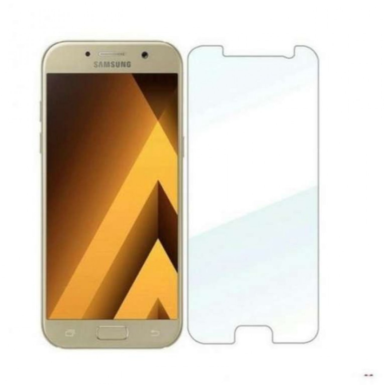 Tempered & Polished Glass Screen Protector For Samsung  Galaxy A7 & A710