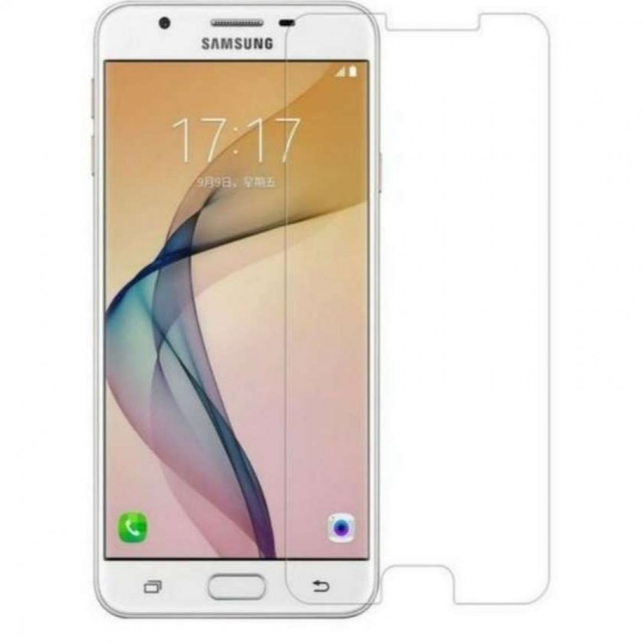 Tempered & Polished Glass Screen Protector For Samsung Galaxy J7