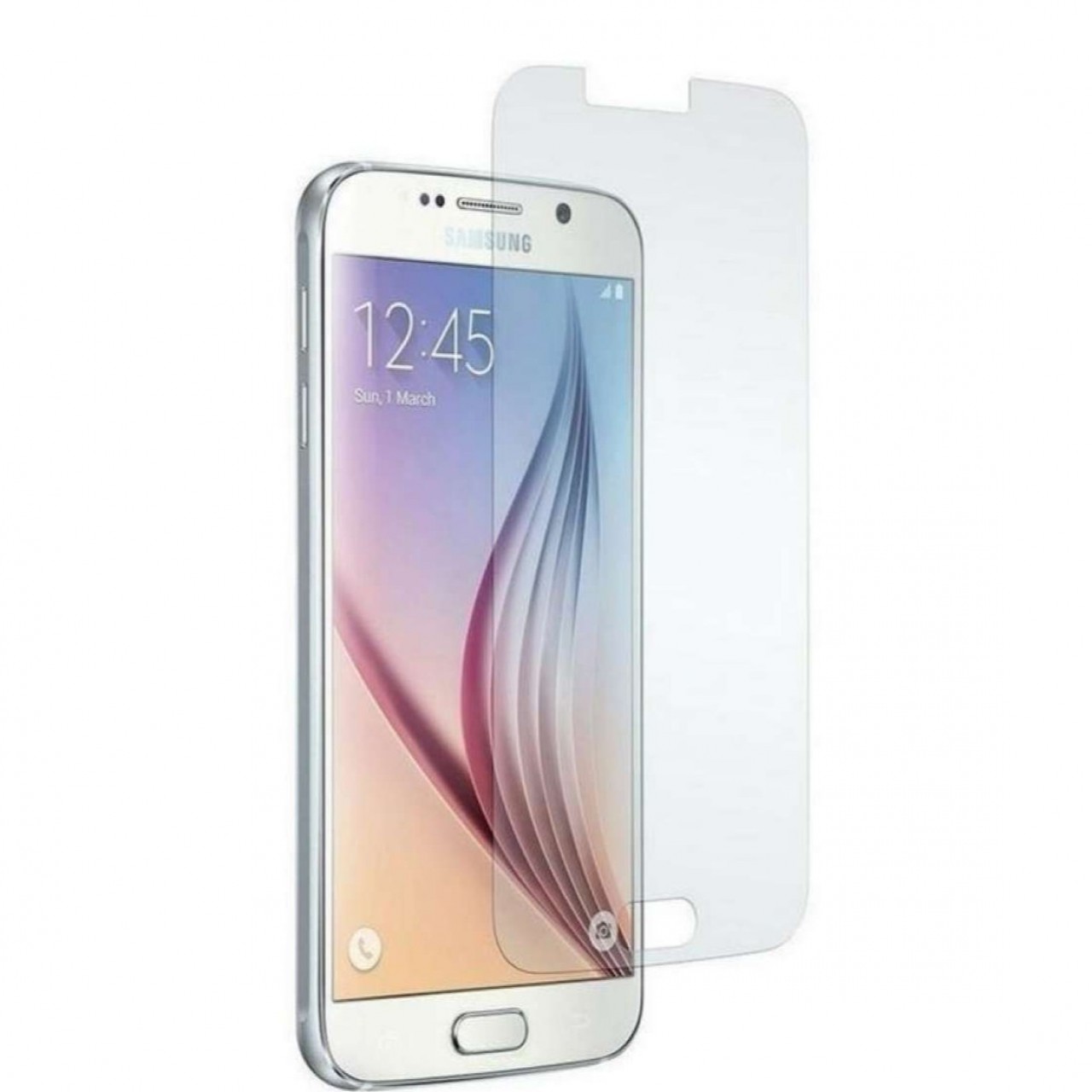Tempered & Polished Glass Screen Protector For Samsung Galaxy S6