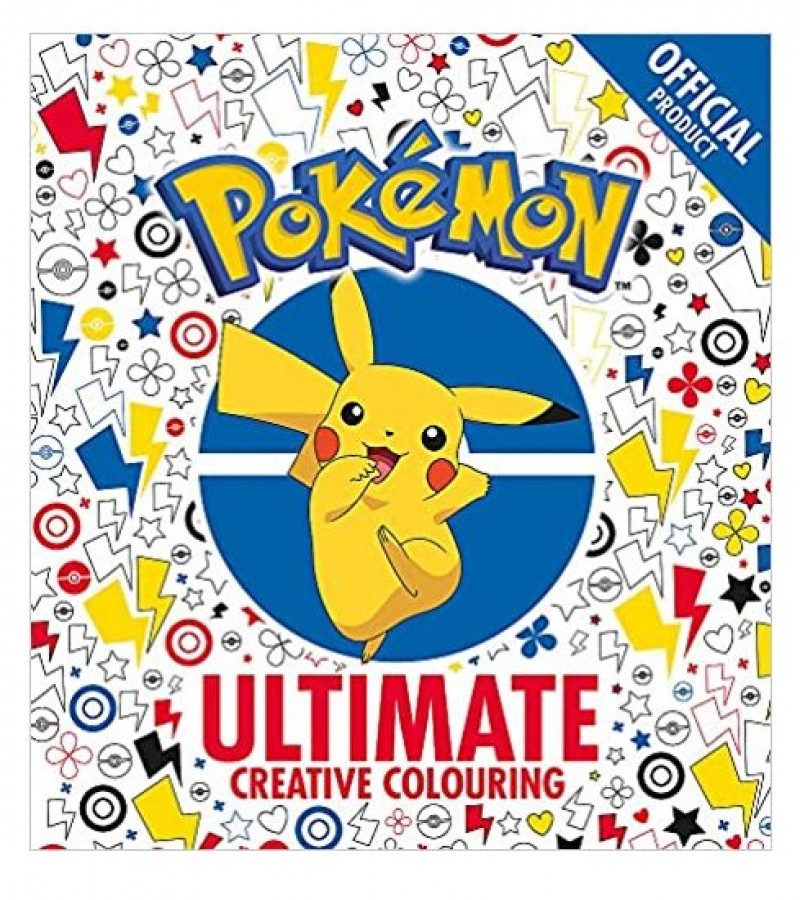 The Official Pokemon Ultimate Creative Colouring