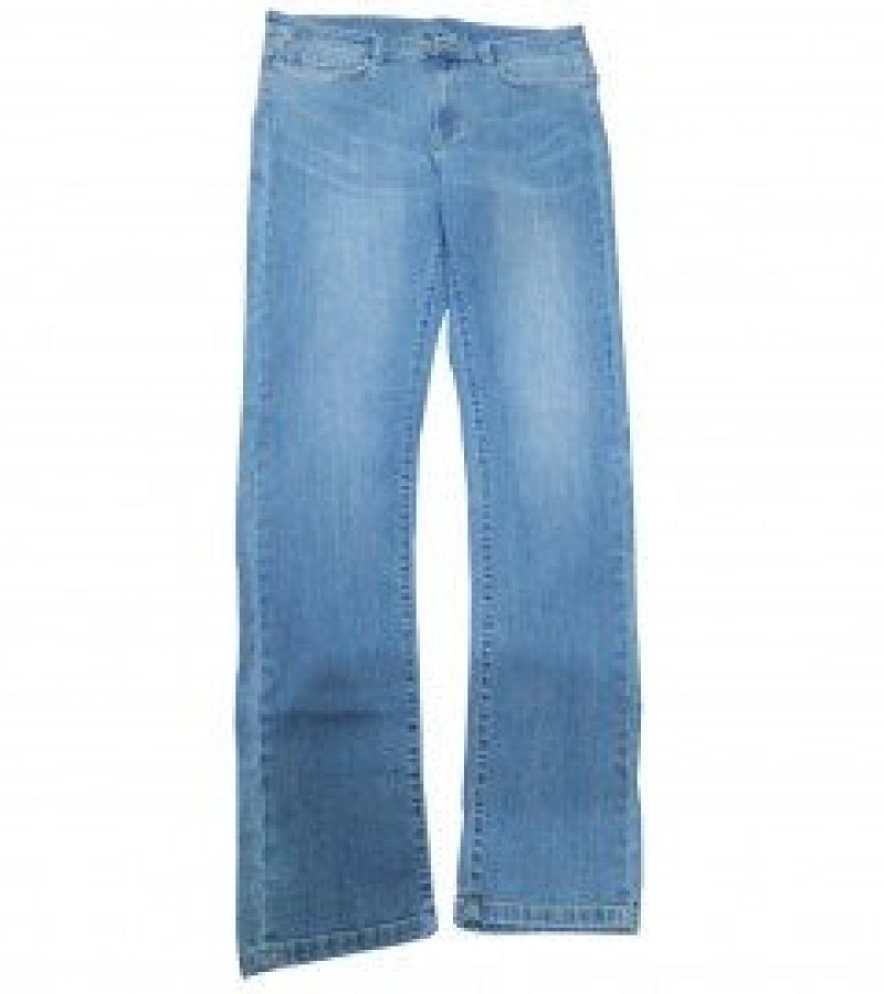 Premium Quality Regular Fit Denim Jeans Pant For Men - Light Blue - 28” to 40”