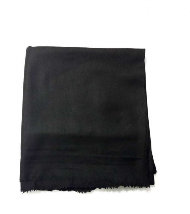 Black Pure Australian Pashmina Kashmiri Shawl For Men