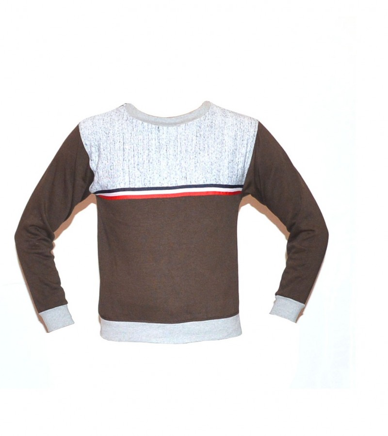 Brown Linning Sweat Shirt MG1872