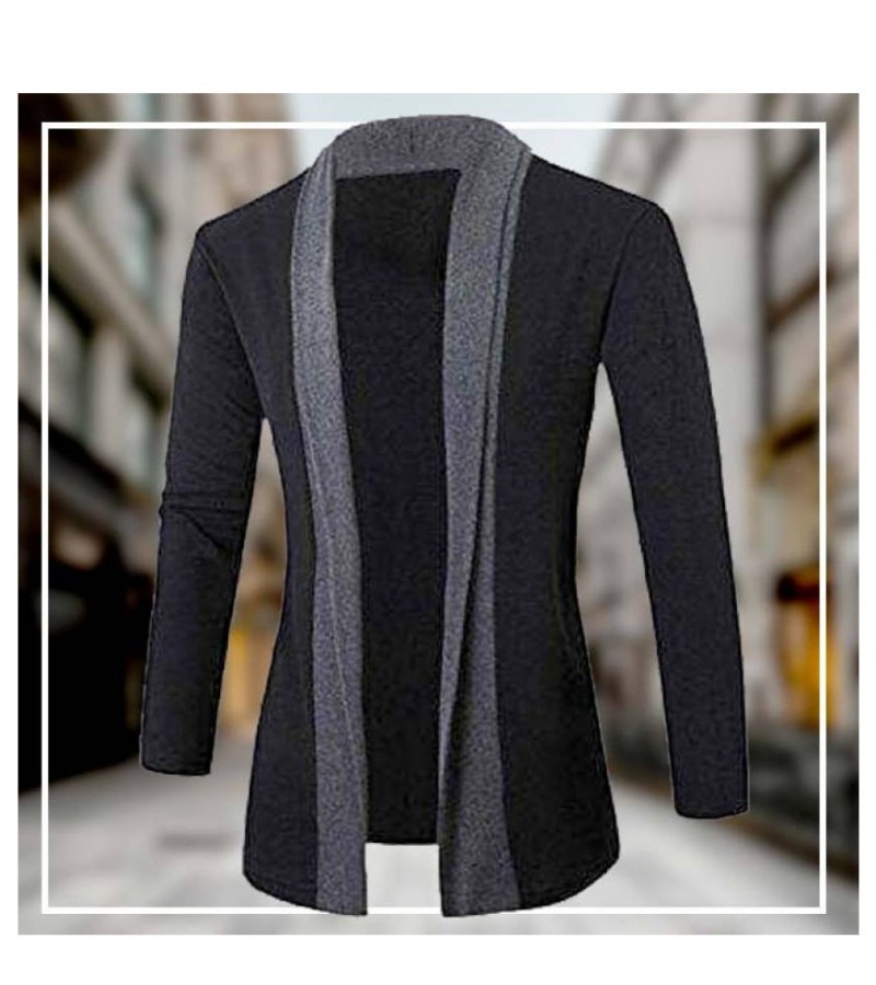 Cardigan Black For Men