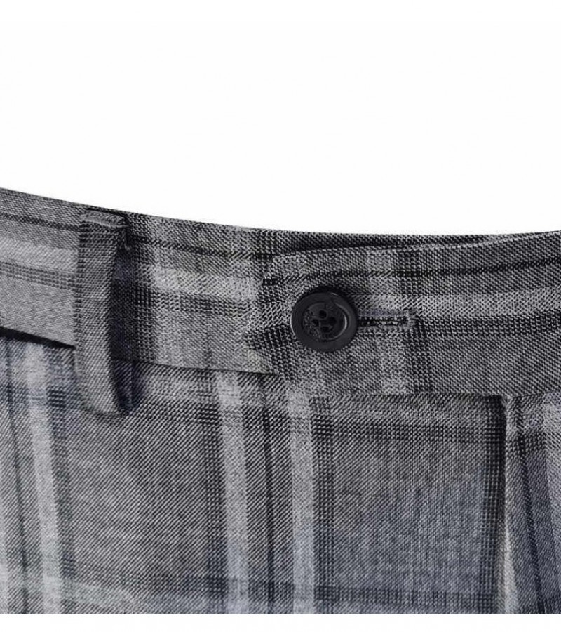 Check print suit/Dress pant for Man