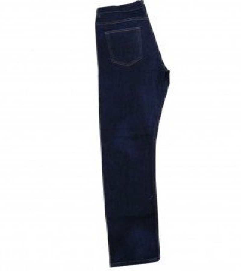 Denim Slim Fit Jeans Pant For Men - Dark Blue - 28” to 44”