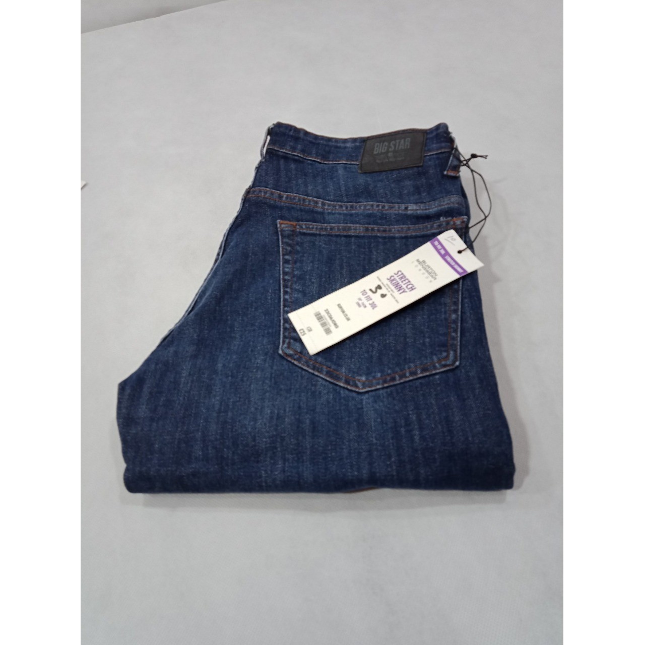 Denim Blue Jeans Export Quality Straight Fit