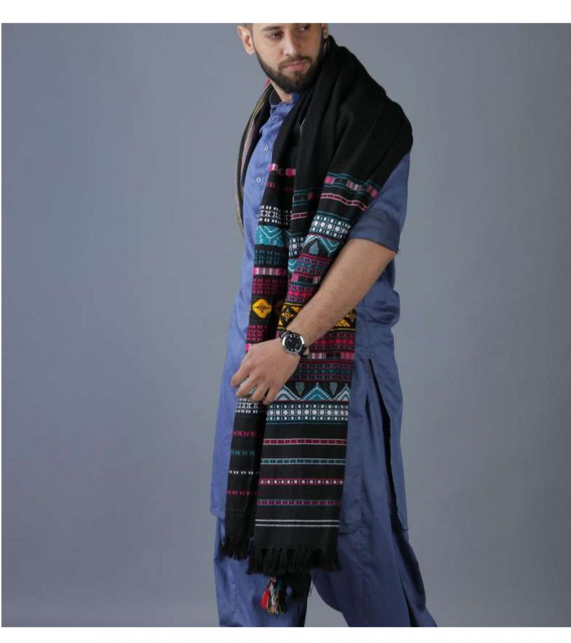 Ferozi Tharri / Wadera Shawl for men
