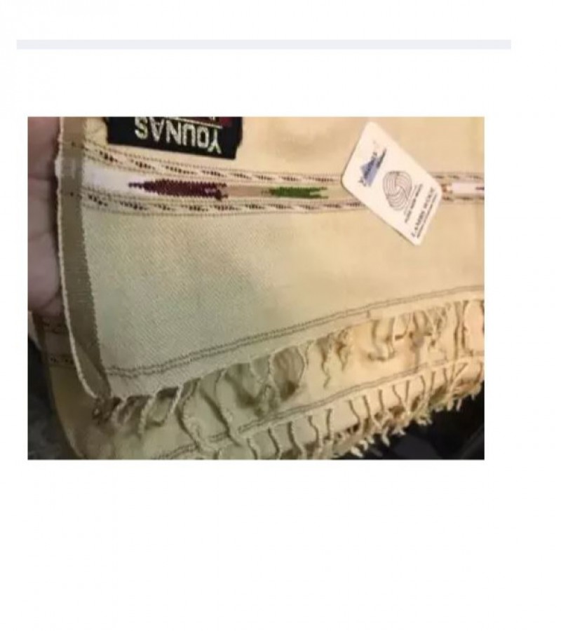 Fine Lamb Wool Fabric Shawl Winter Shawl for Men