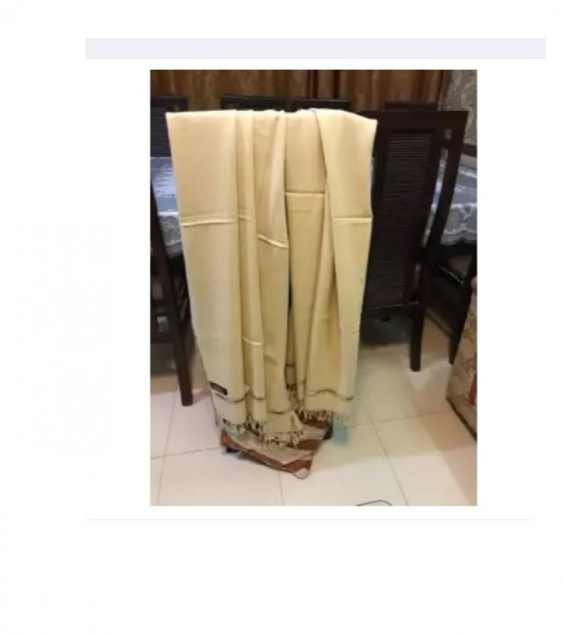 Fine Lamb Wool Fabric Shawl Winter Shawl for Men