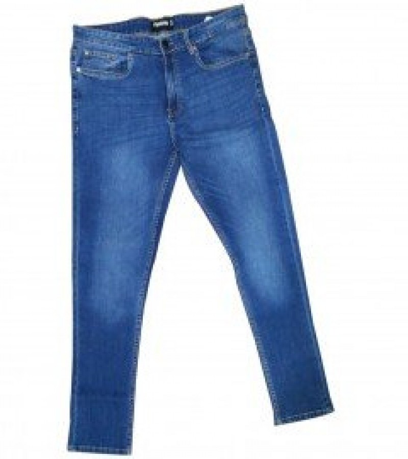 Fire Trap Slim Fit Jeans Pant For Men - Blue - 28” to 40”