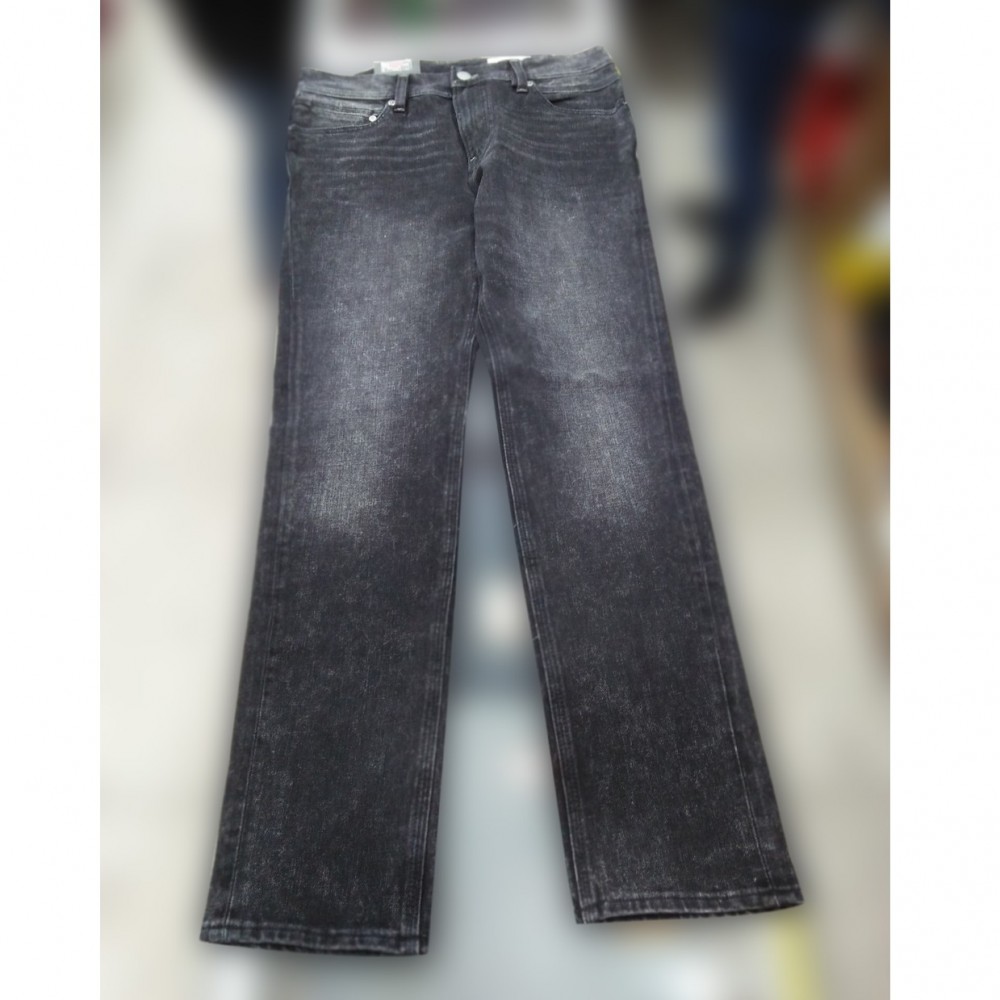 Loose Fit Cotton Jeans Pant For Men - Black - 30” to 36”