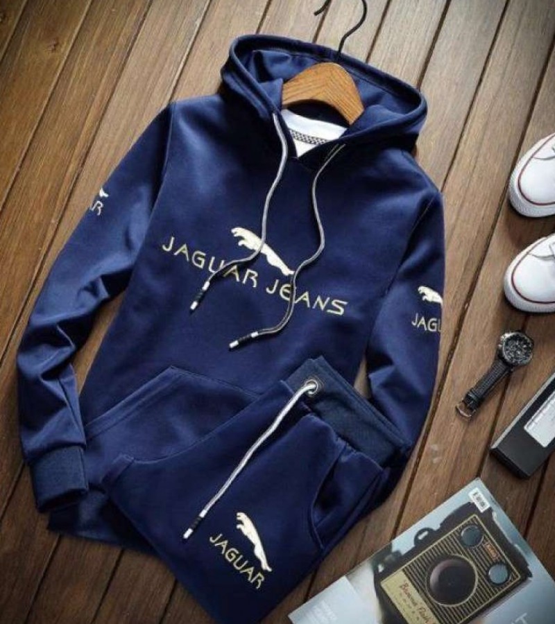 Navy Blue Jaguar Jeans Tracksuit