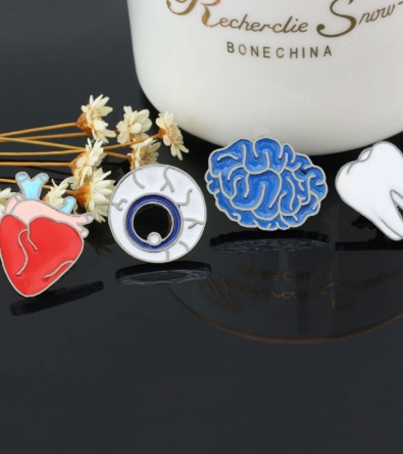 Organ Brooches